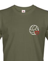 Pánské tričko s Volejbalovým motivem