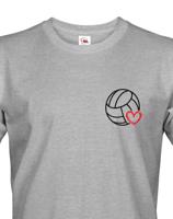 Pánské tričko s Volejbalovým motivem