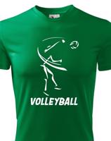 Pánské tričko s Volejbalovým motivem