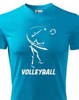 Pánské tričko s Volejbalovým motivem