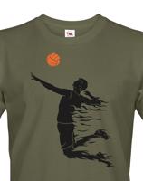 Pánské tričko s Volejbalovým motivem