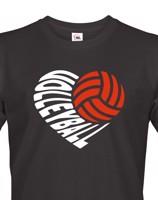 Pánské tričko s Volejbalovým motivem