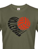 Pánské tričko s Volejbalovým motivem