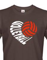 Pánské tričko s Volejbalovým motivem