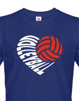 Pánské tričko s Volejbalovým motivem