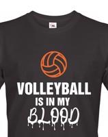Pánské tričko s Volejbalovým motivem