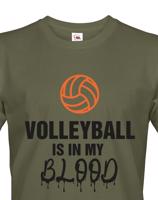 Pánské tričko s Volejbalovým motivem