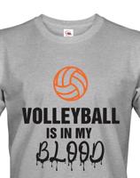 Pánské tričko s Volejbalovým motivem