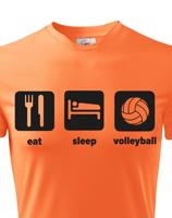 Pánské tričko s Volejbalovým motivem