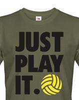 Pánské tričko s Volejbalovým motivem