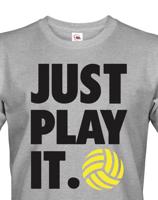 Pánské tričko s Volejbalovým motivem