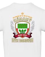 Pánské tričko s volitelným městem  - vlastenecké tričko