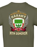 Pánské tričko s volitelným městem  - vlastenecké tričko