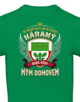 Pánské tričko s volitelným městem  - vlastenecké tričko