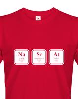 Pánské tričko s vtipným potiskem NaSrAt - triko jen pro odvážné