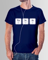 Pánské tričko s vtipným potiskem NaSrAt - triko jen pro odvážné