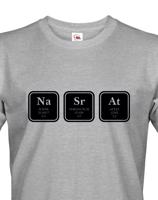 Pánské tričko s vtipným potiskem NaSrAt - triko jen pro odvážné