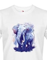 Pánské tričko se slonem- dárek pro milovníky zvířat