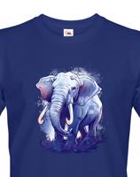 Pánské tričko se slonem- dárek pro milovníky zvířat
