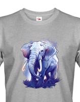 Pánské tričko se slonem- dárek pro milovníky zvířat
