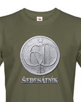 Pánské  tričko šedesátník - ideální dárek k 60. narozeninám