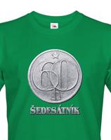 Pánské  tričko šedesátník - ideální dárek k 60. narozeninám
