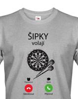 Pánské tričko - Šipky volají - ideální dárek