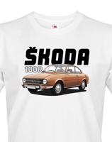 Pánské tričko Škoda 100R -  skvělý dárek pro milovníky škodovek