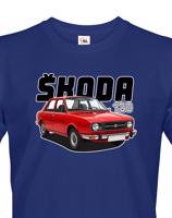 Pánské tričko Škoda 120 -  skvělý dárek pro milovníky škodovek