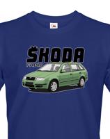 Pánské tričko Škoda Fabia -  skvělý dárek pro milovníky škodovek