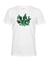Pánské tričko - Smoke weed