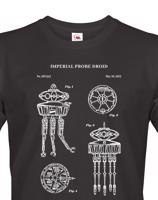 Pánské tričko Star Wars - Imperial Probe Droid
