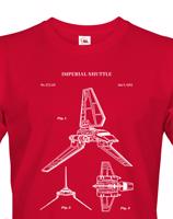 Pánské tričko Star Wars - Imperial Shuttle