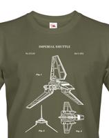 Pánské tričko Star Wars - Imperial Shuttle