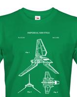 Pánské tričko Star Wars - Imperial Shuttle