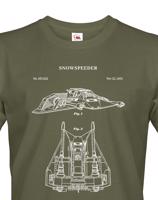 Pánské tričko Star Wars - Snowspeeder