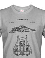 Pánské tričko Star Wars - Snowspeeder