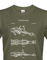Pánské tričko Star Wars - Speeder Bike