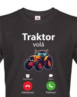 Pánské tričko Traktor volá