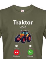 Pánské tričko Traktor volá