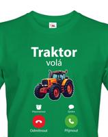 Pánské tričko Traktor volá