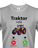 Pánské tričko Traktor volá