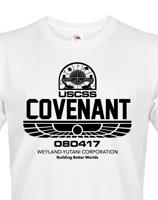 Pánské tričko USCSS Covenant  - skvělý dárek