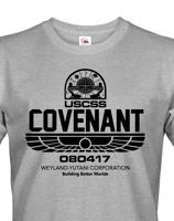 Pánské tričko USCSS Covenant  - skvělý dárek