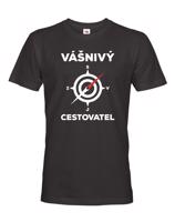 Pánské tričko Vášnivý cestovatel - dokonalý dárek pro dobrodruhy