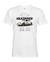 Pánské tričko Volkswagen Beetle 53 - kvalitní tisk a rychlé dodání
