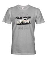 Pánské tričko Volkswagen Beetle 53 - kvalitní tisk a rychlé dodání