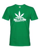 Pánské tričko - Weed vegetarian