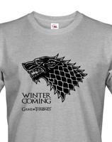 Pánské tričko Winter is Coming -  motiv ze seriálu Games of Thrones