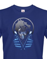 Pánské tričko z filmu Mortal Kombat - oblíbený padouch Subzero na triku
